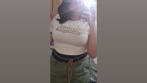Vintage Style Crop Top