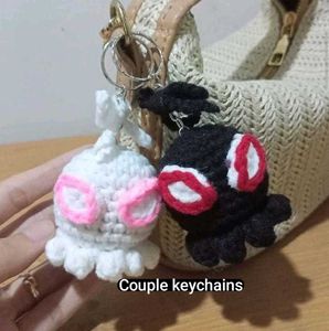 Crochet Couple Keychains