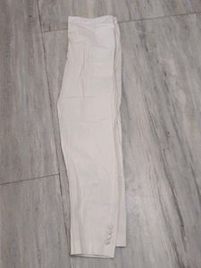 White Cotton Pants