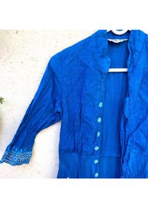 Biba Pure Cotton Stylish Kurta &amp; Duptta
