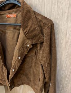 Corduroy Brown Coord Set