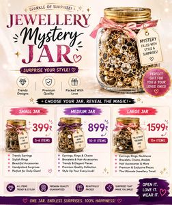 Jewellery Mystery Jar - Surprise Your Style!