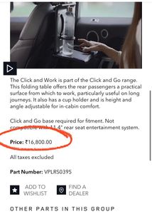 Range Rover Click &amp; Go