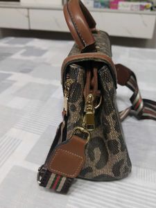 Leopard Print Handbag
