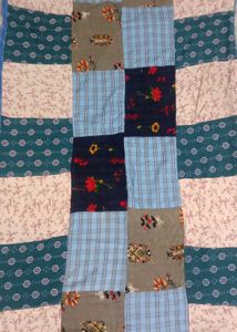 Patchwork Quilt Matress or blanket cover
