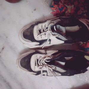 Grey Canvas Sneakers