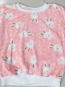 Soft Pink Woolen Top