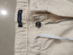 Cream Colored Cargo Pants