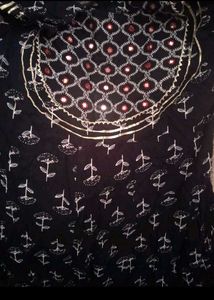 long ethnic anarkali gown