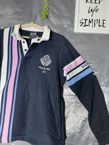 Men's Navy Rugby sweatshirt