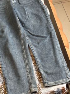 Stylish Wide Leg Denim Jeans