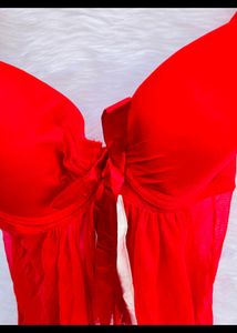Red santa babydoll