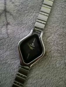 silver statement watch