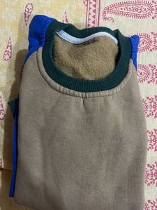 Color Block Crewneck Sweatshirt