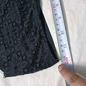 ⭐ Sheer Lace Black Briefs