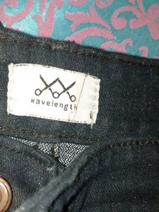 Black Denim Cut-Off Shorts