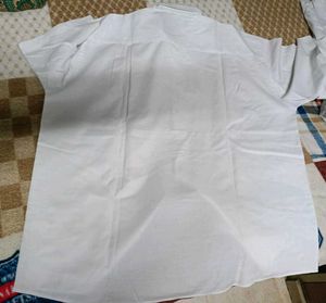 Men's White Full &amp; Half Sleeve Shirt Bundle 3XL