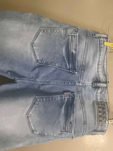 Stylish Light Wash Denim Jeans
