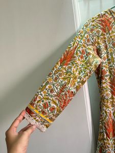 DIWLAI SALE!! Floral Print Anarkali Pant Dup