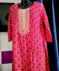 Embroidery Designer Kurta Size Issues