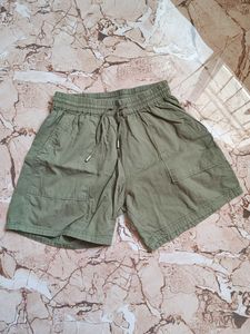 Khaki Cargo Shorts