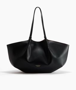 H&M black shoppers bag