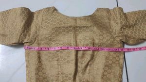Golden Brocade Blouse