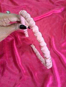 Beautiful pink Headband With Cute Design