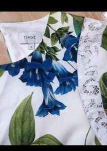 Floral Print coord set with Lace Detail
