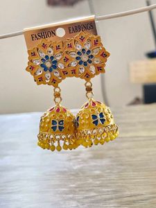 Combo Of 5 Colourful Jhumkas