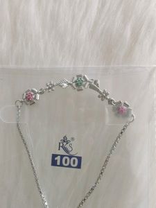 Pure Silver Bracelet For Womens Nd Girls
