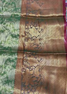 Elegant Brocade Silk Saree