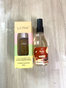 LA PINK & Plum Body Mists Bundle