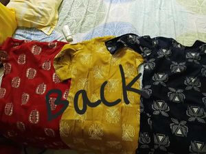 3 combo Colorful Kurti Set