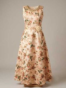 Elegant Floral Maxi Dress