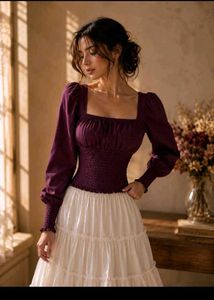 Combo of princess top and skirt