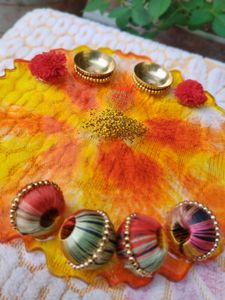 Resin Puja Thali