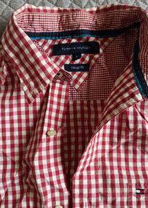 Tommy Hilfiger Red Gingham Shirt