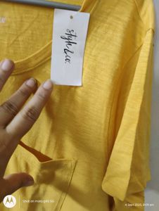 STYLE &amp; CO.'S BRAND NEW YELLOW T-SHIRT