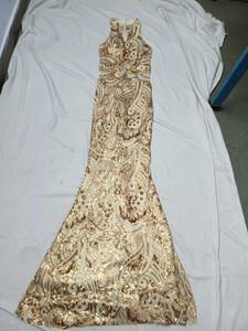 Stunning Sequined Evening Gown