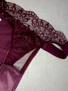 brand new fresh Burgundy Lace Lingerie