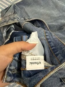 Long Denim Skirt