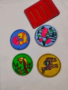 Handmade Coasters - Set of 4