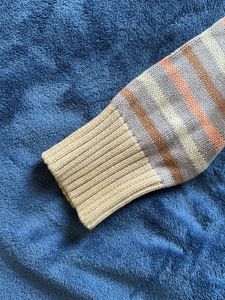 Striped Turtleneck Sweater