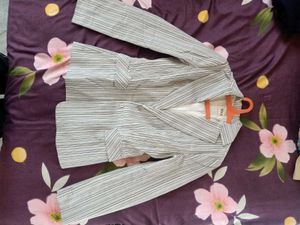Striped Blazer