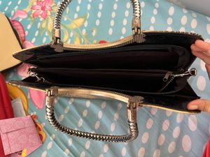 Crocodile Print Handbag