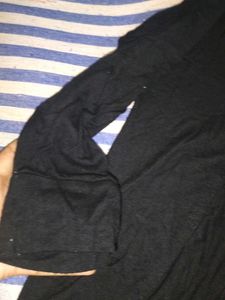 Black Cropped Cardigan Shrug