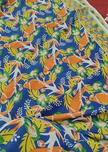 cotton kalamkari saree