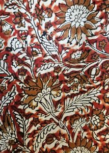 Floral Print Sleeveless Kurta