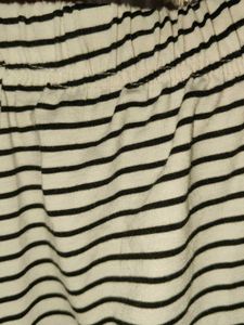 Striped Midi Skirt